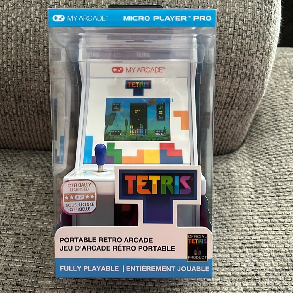 Tetris arcade game